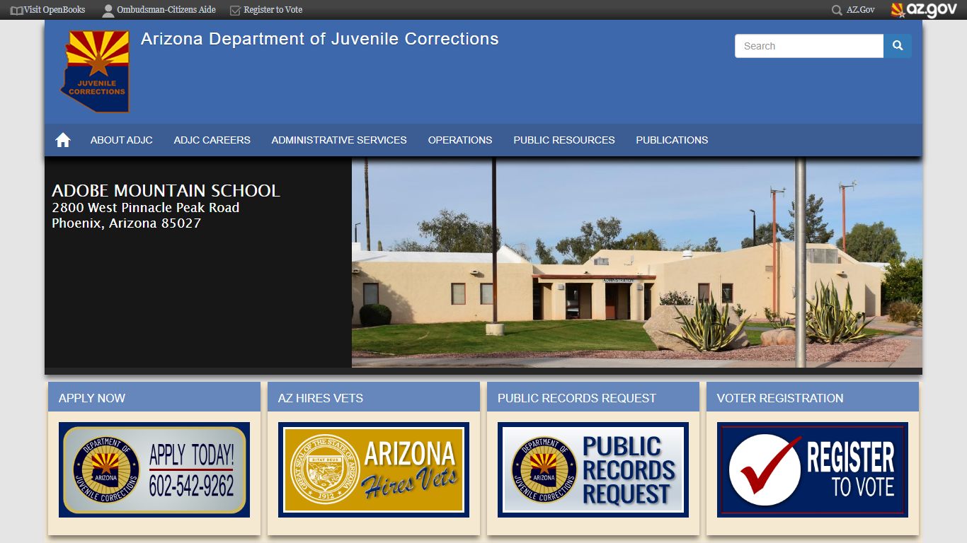 Arizona Department of Juvenile Corrections | Safer Communities Through ...